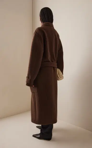 Lemaire Wool Wrap Coat | Thumbnail 4 Lemaire Wool Wrap Coat | Thumbnail 4