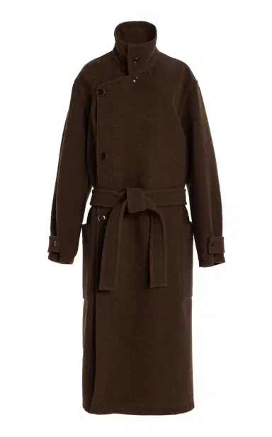 Lemaire Wool Wrap Coat | Thumbnail 1 Lemaire Wool Wrap Coat | Thumbnail 1