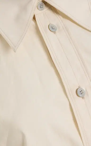 Lemaire Cotton-Silk Pointed-Collar Shirt | Thumbnail 5 Lemaire Cotton-Silk Pointed-Collar Shirt | Thumbnail 5