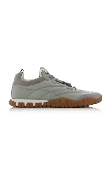 Miu Miu Tyre Nylon Sneakers | Thumbnail 1 Miu Miu Tyre Nylon Sneakers | Thumbnail 1