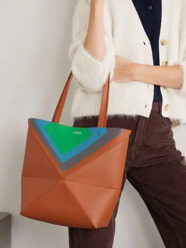 Loewe Puzzle Fold Convertible Medium Leather Tote | Thumbnail 2 Loewe Puzzle Fold Convertible Medium Leather Tote | Thumbnail 2
