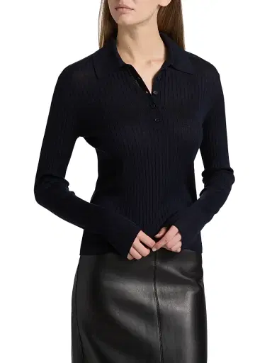 A.L.C. Women's Alex Wool Top - Midnight - Size XL | Thumbnail 3 A.L.C. Women's Alex Wool Top - Midnight - Size XL | Thumbnail 3