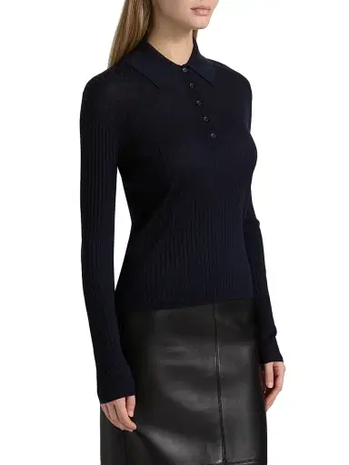 A.L.C. Women's Alex Wool Top - Midnight - Size XL | Thumbnail 4 A.L.C. Women's Alex Wool Top - Midnight - Size XL | Thumbnail 4
