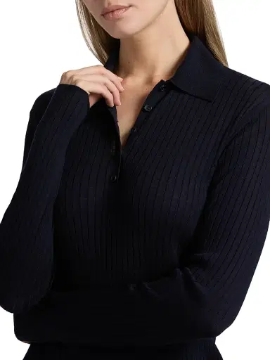 A.L.C. Women's Alex Wool Top - Midnight - Size XL | Thumbnail 6 A.L.C. Women's Alex Wool Top - Midnight - Size XL | Thumbnail 6