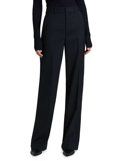 A.L.C. Women's Hirsh Wool Straight-Leg Pants | Thumbnail 3 A.L.C. Women's Hirsh Wool Straight-Leg Pants | Thumbnail 3