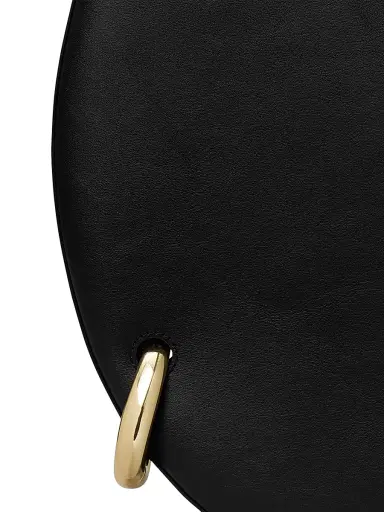 Tory Burch Women's Small Pierced Leather Hobo Bag - Black | Thumbnail 5 Tory Burch Women's Small Pierced Leather Hobo Bag - Black | Thumbnail 5