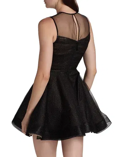 Bronx and Banco Women's Charlotte Bow Illusion Minidress - Black | Thumbnail 5 Bronx and Banco Women's Charlotte Bow Illusion Minidress - Black | Thumbnail 5
