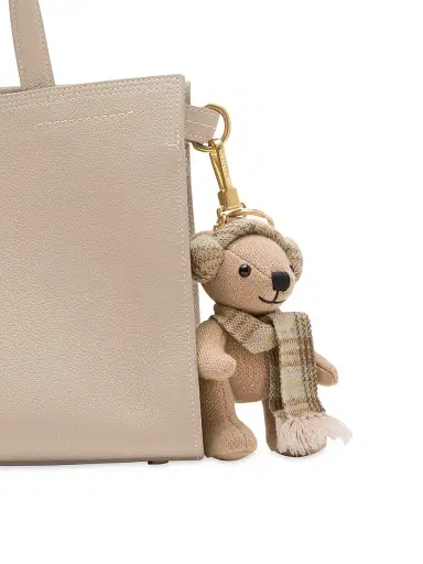 Burberry Women's Thomas Earmuff Bear Keychain - Teacup | Thumbnail 3 Burberry Women's Thomas Earmuff Bear Keychain - Teacup | Thumbnail 3