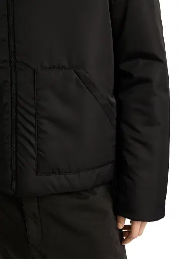 Prada Men's Re-Nylon Hooded Jacket - Black | Thumbnail 6 Prada Men's Re-Nylon Hooded Jacket - Black | Thumbnail 6