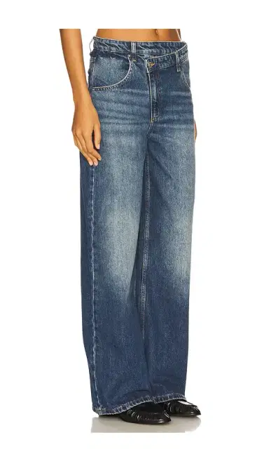 Seventy + Mochi Seventy + Mochi Cross Over Lia Wide Leg Jeans | Thumbnail 2 Seventy + Mochi Seventy + Mochi Cross Over Lia Wide Leg Jeans | Thumbnail 2