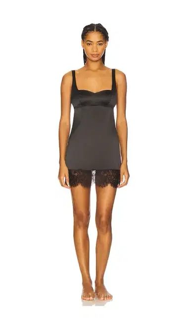 Hanky Panky x Lexi Wood Cindy Mini Slip Dress | Thumbnail 1 Hanky Panky x Lexi Wood Cindy Mini Slip Dress | Thumbnail 1
