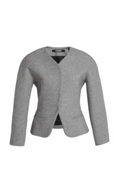 Jacquemus Ovalo Crepe Petite Jacket | Thumbnail 1 Jacquemus Ovalo Crepe Petite Jacket | Thumbnail 1