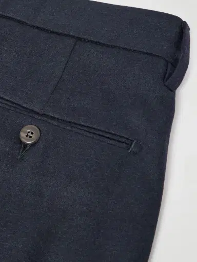ELEVENTY Straight-Leg Stretch Wool and Cashmere-Blend Trousers - Men | Thumbnail 5 ELEVENTY Straight-Leg Stretch Wool and Cashmere-Blend Trousers - Men | Thumbnail 5