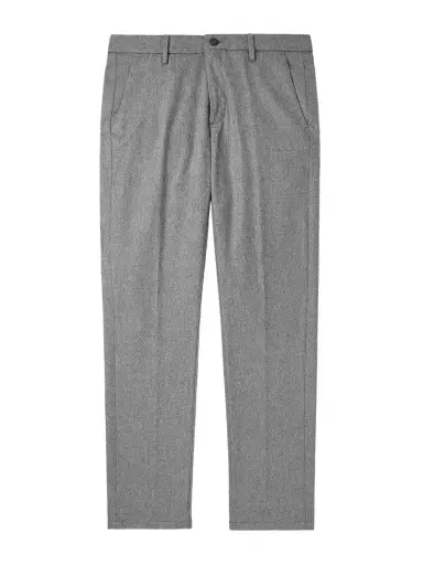 ELEVENTY Straight-Leg Stretch Wool and Cashmere-Blend Trousers - Men | Thumbnail 1 ELEVENTY Straight-Leg Stretch Wool and Cashmere-Blend Trousers - Men | Thumbnail 1