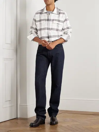 ELEVENTY Checked Cotton Shirt - Men | Thumbnail 2 ELEVENTY Checked Cotton Shirt - Men | Thumbnail 2