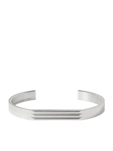 LE GRAMME Godron 21g Recycled Sterling Silver Cuff - Men | Thumbnail 1 LE GRAMME Godron 21g Recycled Sterling Silver Cuff - Men | Thumbnail 1