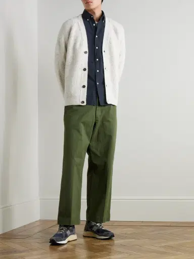 Portuguese Flannel Belavista Button-Down Collar Cotton Shirt - Men | Thumbnail 2 Portuguese Flannel Belavista Button-Down Collar Cotton Shirt - Men | Thumbnail 2