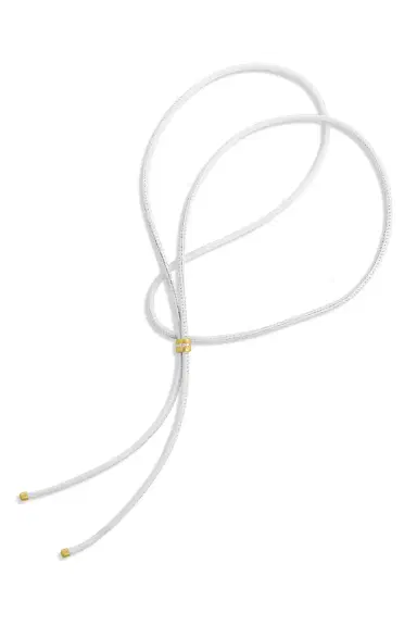 LEIGH MAXWELL Diamond Amani White Cord | Thumbnail 6 LEIGH MAXWELL Diamond Amani White Cord | Thumbnail 6