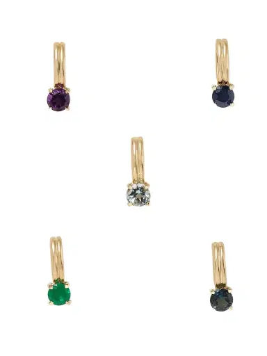 STONE AND STRAND Beekman Birthstone 14-karat Gold Multi-stone Necklace | Thumbnail 1 STONE AND STRAND Beekman Birthstone 14-karat Gold Multi-stone Necklace | Thumbnail 1
