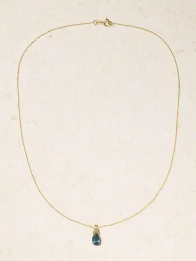 STONE AND STRAND Beekman 14-karat Gold Topaz Necklace | Thumbnail 4 STONE AND STRAND Beekman 14-karat Gold Topaz Necklace | Thumbnail 4