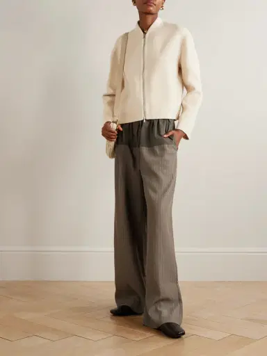 Joseph Gustave Wool Bomber Jacket | Thumbnail 2 Joseph Gustave Wool Bomber Jacket | Thumbnail 2
