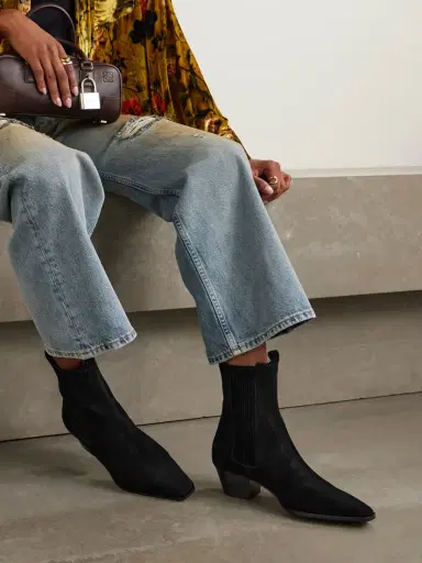 aeyde Agata Suede Ankle Boots | Thumbnail 2 aeyde Agata Suede Ankle Boots | Thumbnail 2