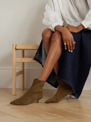 aeyde Sofie Suede Ankle Boots | Thumbnail 2 aeyde Sofie Suede Ankle Boots | Thumbnail 2