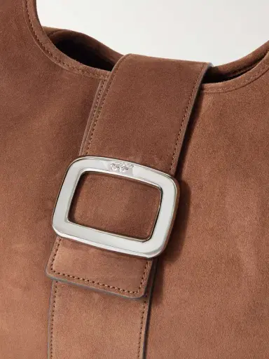 Roger Vivier Grand Vivier Suede Tote | Thumbnail 4 Roger Vivier Grand Vivier Suede Tote | Thumbnail 4