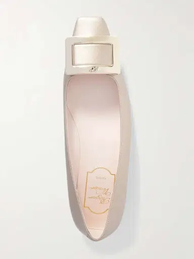 Roger Vivier Belle Vivier Buckled Metallic Leather Ballet Flats | Thumbnail 5 Roger Vivier Belle Vivier Buckled Metallic Leather Ballet Flats | Thumbnail 5