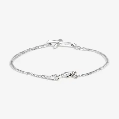 Gucci Gucci Link to Love 18K White Gold Cross Charm Chain Bracelet YBA759354002016 - M (6.7 by The Solist | Thumbnail 3 Gucci Gucci Link to Love 18K White Gold Cross Charm Chain Bracelet YBA759354002016 - M (6.7 by The Solist | Thumbnail 3