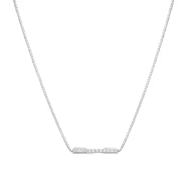 Gucci Gucci Link to Love 18K White Gold Diamond Necklace by The Solist | Thumbnail 1 Gucci Gucci Link to Love 18K White Gold Diamond Necklace by The Solist | Thumbnail 1