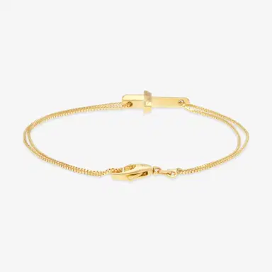 Gucci Gucci Link to Love 18K Yellow Gold Cross Chain Bracelet YBA759354001016 - M (6.7 by The Solist | Thumbnail 3 Gucci Gucci Link to Love 18K Yellow Gold Cross Chain Bracelet YBA759354001016 - M (6.7 by The Solist | Thumbnail 3