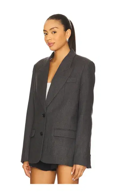 ANINE BING Ross Single Breasted Blazer | Thumbnail 2 ANINE BING Ross Single Breasted Blazer | Thumbnail 2