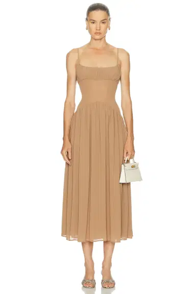 LPA Dawn Midi Dress | Thumbnail 3 LPA Dawn Midi Dress | Thumbnail 3