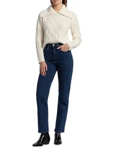 dh New York Women's Tasha Sailor Collar Sweater | Thumbnail 2 dh New York Women's Tasha Sailor Collar Sweater | Thumbnail 2