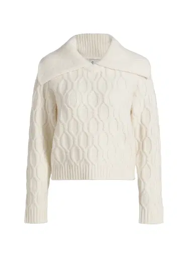 dh New York Women's Tasha Sailor Collar Sweater | Thumbnail 1 dh New York Women's Tasha Sailor Collar Sweater | Thumbnail 1