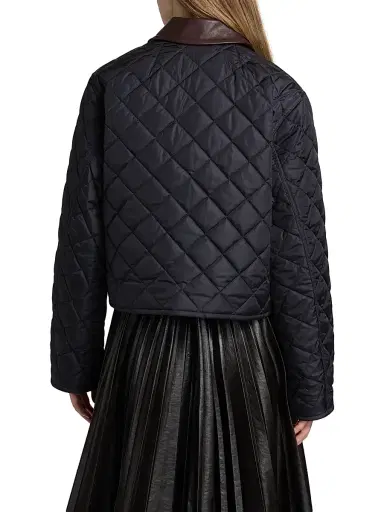 A.L.C. Women's Henri Quilted Boxy Jacket - Maritime Navy | Thumbnail 5 A.L.C. Women's Henri Quilted Boxy Jacket - Maritime Navy | Thumbnail 5
