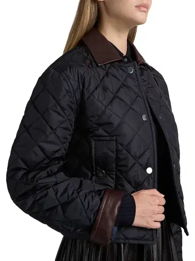 A.L.C. Women's Henri Quilted Boxy Jacket - Maritime Navy | Thumbnail 6 A.L.C. Women's Henri Quilted Boxy Jacket - Maritime Navy | Thumbnail 6