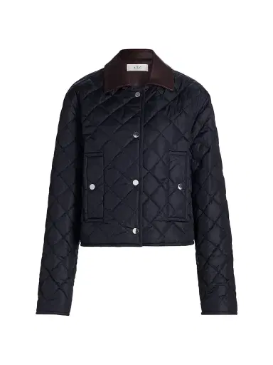 A.L.C. Women's Henri Quilted Boxy Jacket - Maritime Navy | Thumbnail 1 A.L.C. Women's Henri Quilted Boxy Jacket - Maritime Navy | Thumbnail 1