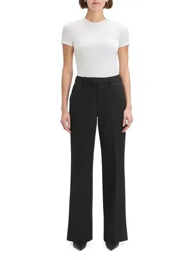 Favorite Daughter Women's Odessa High-Rise Straight-Leg Pants - Black | Thumbnail 2 Favorite Daughter Women's Odessa High-Rise Straight-Leg Pants - Black | Thumbnail 2
