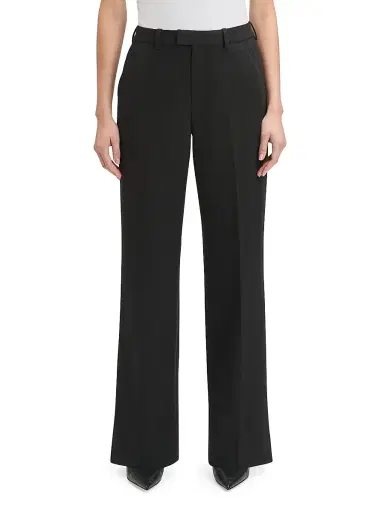 Favorite Daughter Women's Odessa High-Rise Straight-Leg Pants - Black | Thumbnail 4 Favorite Daughter Women's Odessa High-Rise Straight-Leg Pants - Black | Thumbnail 4