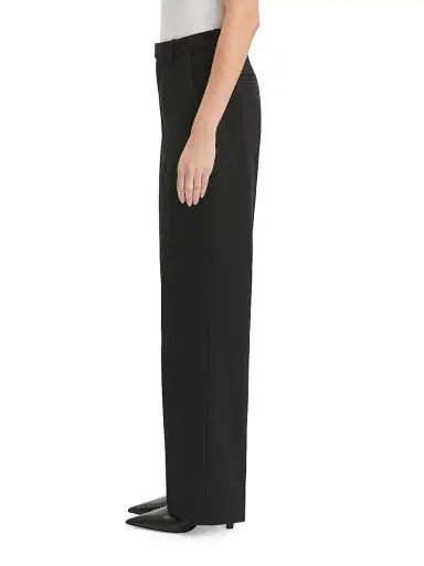 Favorite Daughter Women's Odessa High-Rise Straight-Leg Pants - Black | Thumbnail 5 Favorite Daughter Women's Odessa High-Rise Straight-Leg Pants - Black | Thumbnail 5