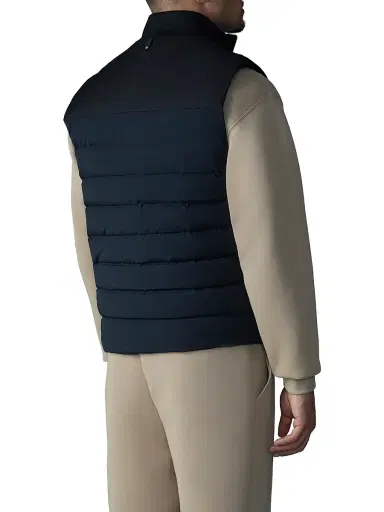 Mackage Men's Brody Quilted Down Vest - Black | Thumbnail 5 Mackage Men's Brody Quilted Down Vest - Black | Thumbnail 5