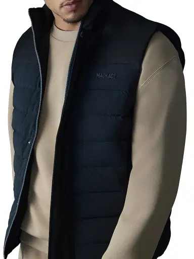 Mackage Men's Brody Quilted Down Vest - Black | Thumbnail 6 Mackage Men's Brody Quilted Down Vest - Black | Thumbnail 6