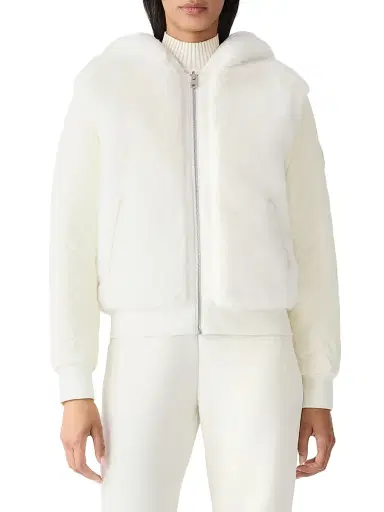 Mackage Women's Gwendal Quilted Faux-Fur Reversible Hoodie | Thumbnail 3 Mackage Women's Gwendal Quilted Faux-Fur Reversible Hoodie | Thumbnail 3