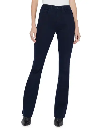 L'AGENCE Women's Ruth Stretch High-Rise Straight-Leg Jeans - Metro | Thumbnail 3 L'AGENCE Women's Ruth Stretch High-Rise Straight-Leg Jeans - Metro | Thumbnail 3
