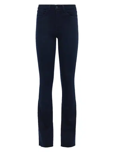 L'AGENCE Women's Ruth Stretch High-Rise Straight-Leg Jeans - Metro | Thumbnail 1 L'AGENCE Women's Ruth Stretch High-Rise Straight-Leg Jeans - Metro | Thumbnail 1