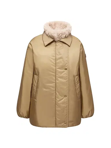 Moncler Women's Voue Puffer Jacket - Beige | Thumbnail 1 Moncler Women's Voue Puffer Jacket - Beige | Thumbnail 1