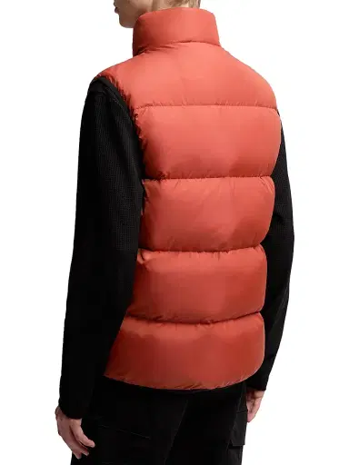 Moncler Men's Gabas Puffer Vest - Dark Orange | Thumbnail 3 Moncler Men's Gabas Puffer Vest - Dark Orange | Thumbnail 3