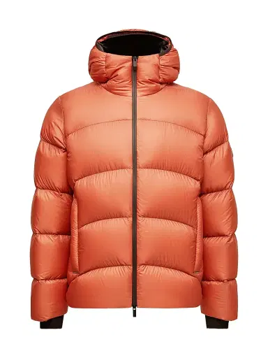 Moncler Men's Fulcran Puffer Jacket - Dark Orange | Thumbnail 1 Moncler Men's Fulcran Puffer Jacket - Dark Orange | Thumbnail 1